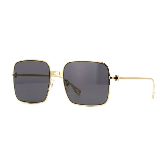 NEW FENDI SUNGLASSES FENDI FE40123U 30A SHINY ENDURA GOLD/SMOKE EYEWEAR
